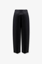 Soeur Women's Daley Organic Cotton and Linen Trousers Black, view 2