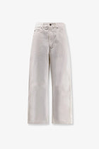 Soeur Women's Eliott Denim Trousers White