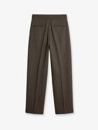 Soeur Women's Jocelyn Virgin Wool Trousers Brown, view 2