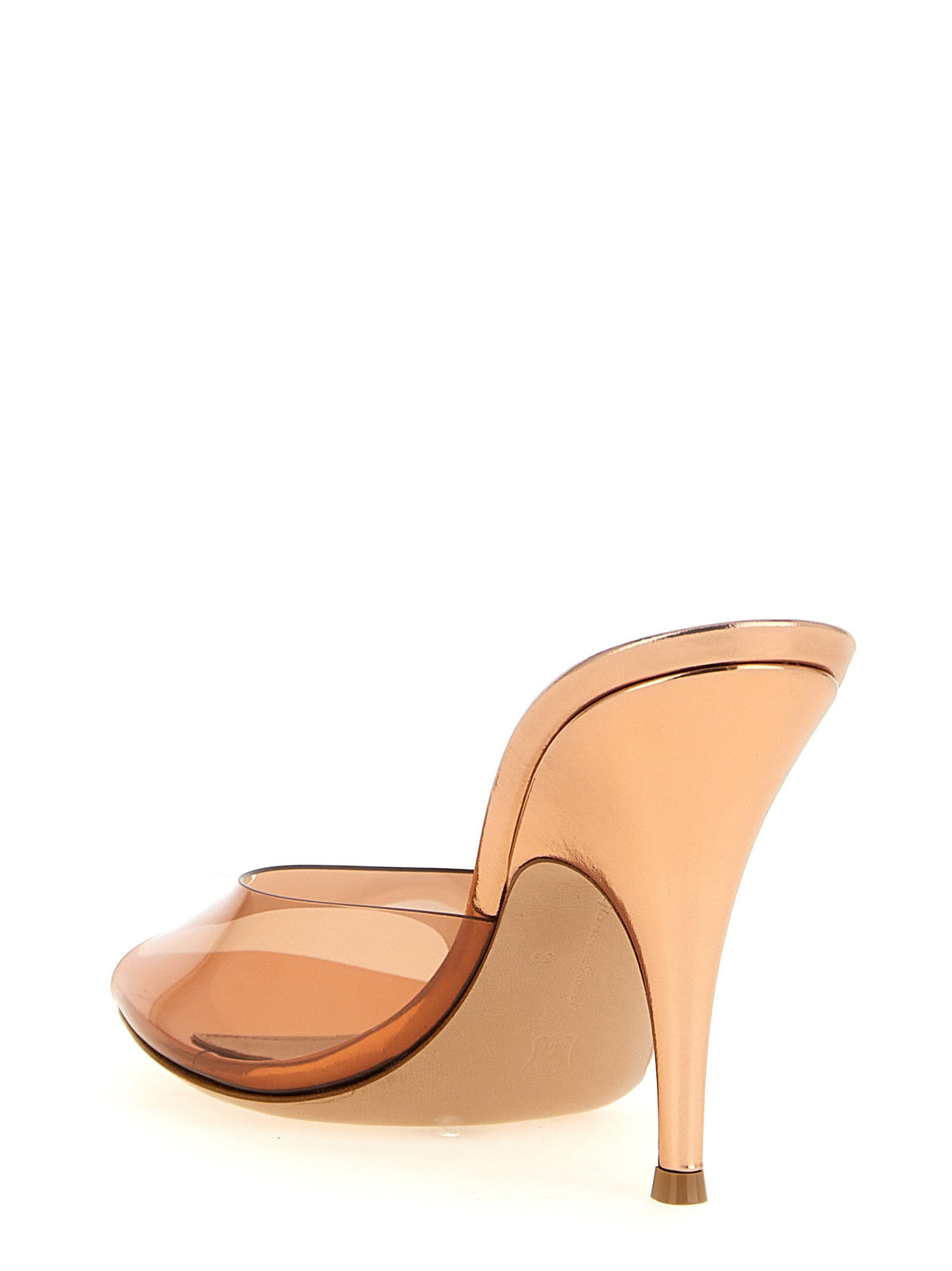 Gianvito Rossi Sofia Mules Orange, view 3