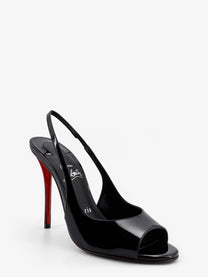 Christian Louboutin Women's Sofia Patent Leather Sandals Black