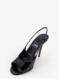 Christian Louboutin Women's Sofia Patent Leather Sandals Black
