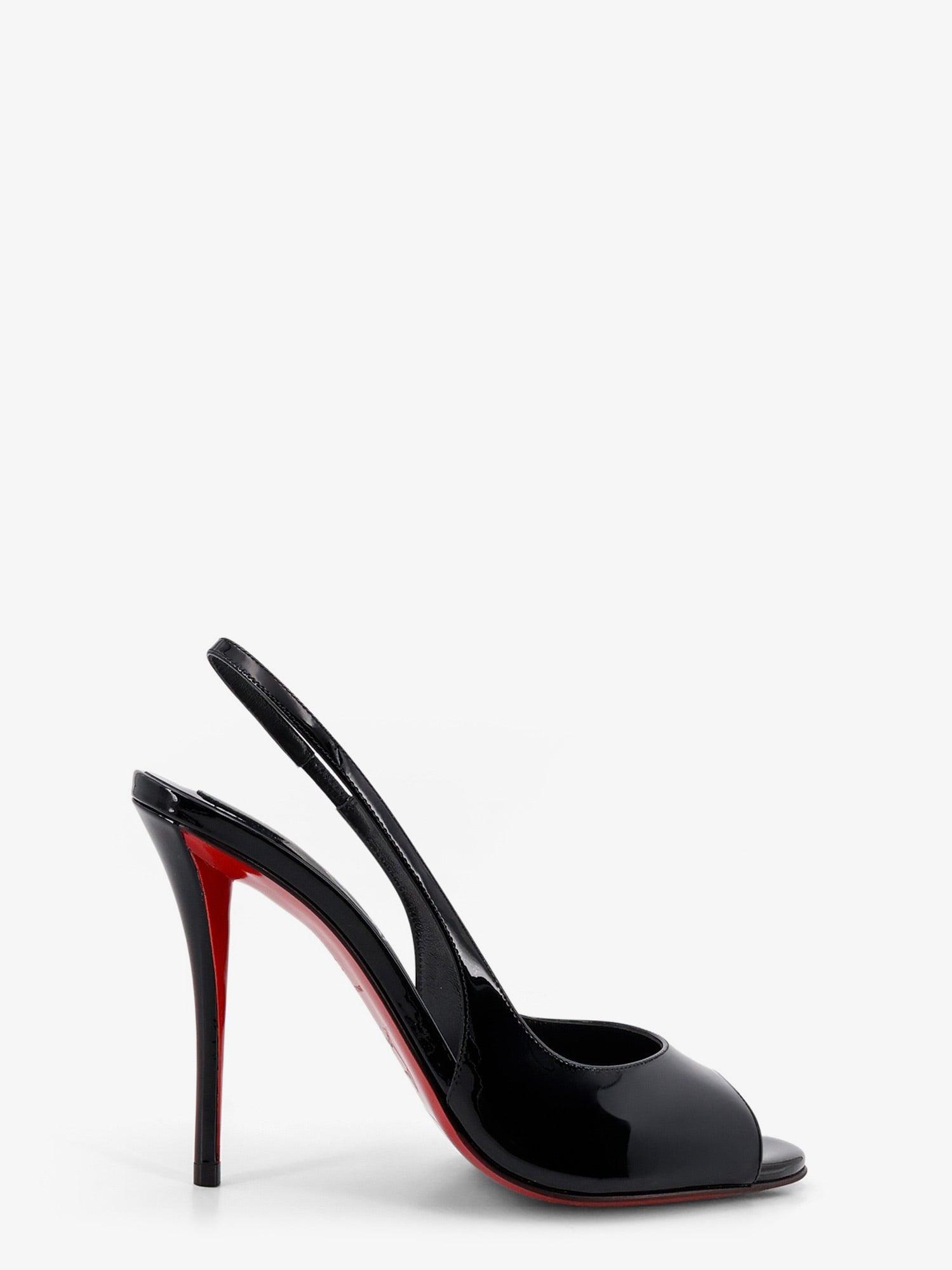 Christian Louboutin Women's Sofia Patent Leather Sandals Black