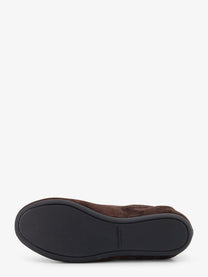 Dolce &amp; Gabbana Women's Soft Ballet Split Suede Sneakers Black