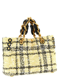 Balmain Soft Cabas Small Shopping Bag Gold
