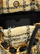 Balmain Soft Cabas Small Shopping Bag Gold, view 4