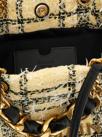 Balmain Soft Cabas Small Shopping Bag Gold