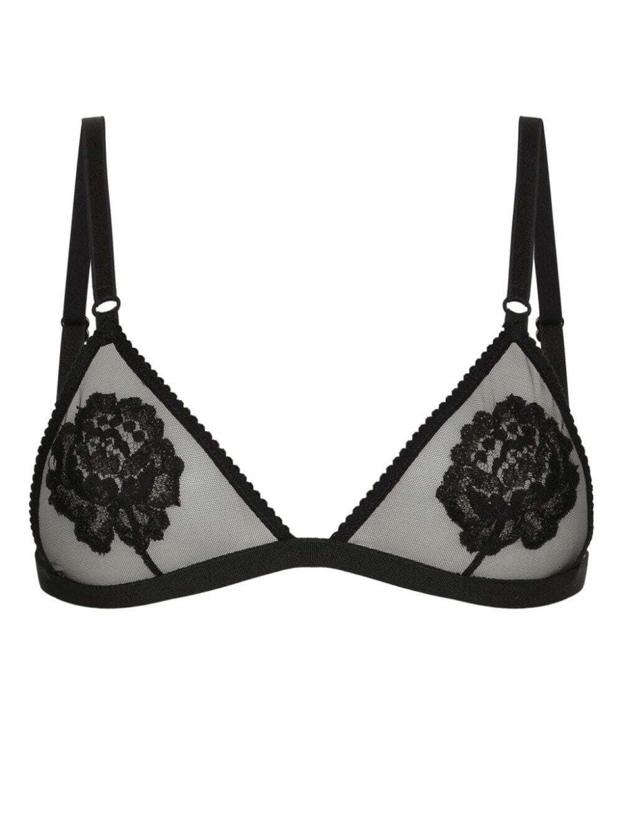 Dolce &amp; Gabbana Women's Soft Cup Triangle Bra Black