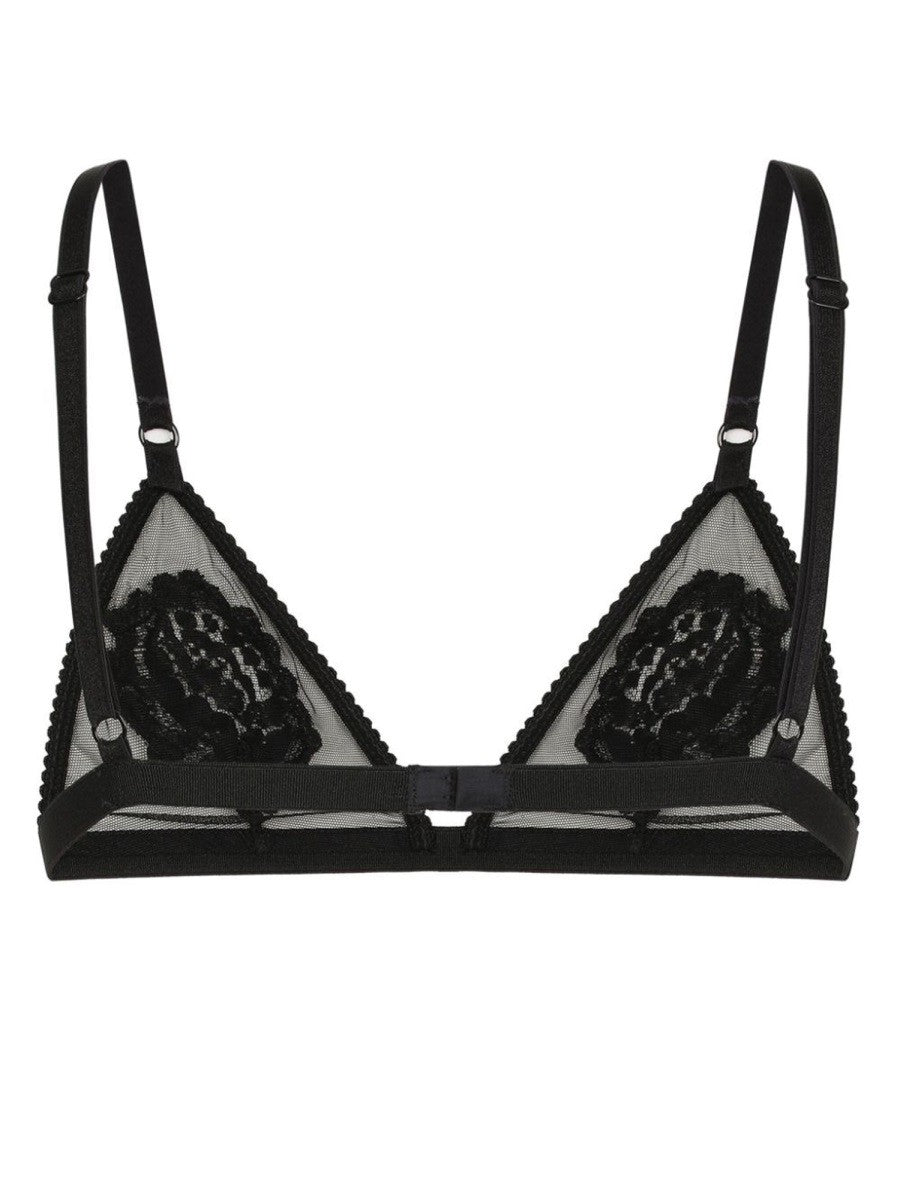Dolce &amp; Gabbana Women's Soft Cup Triangle Bra Black