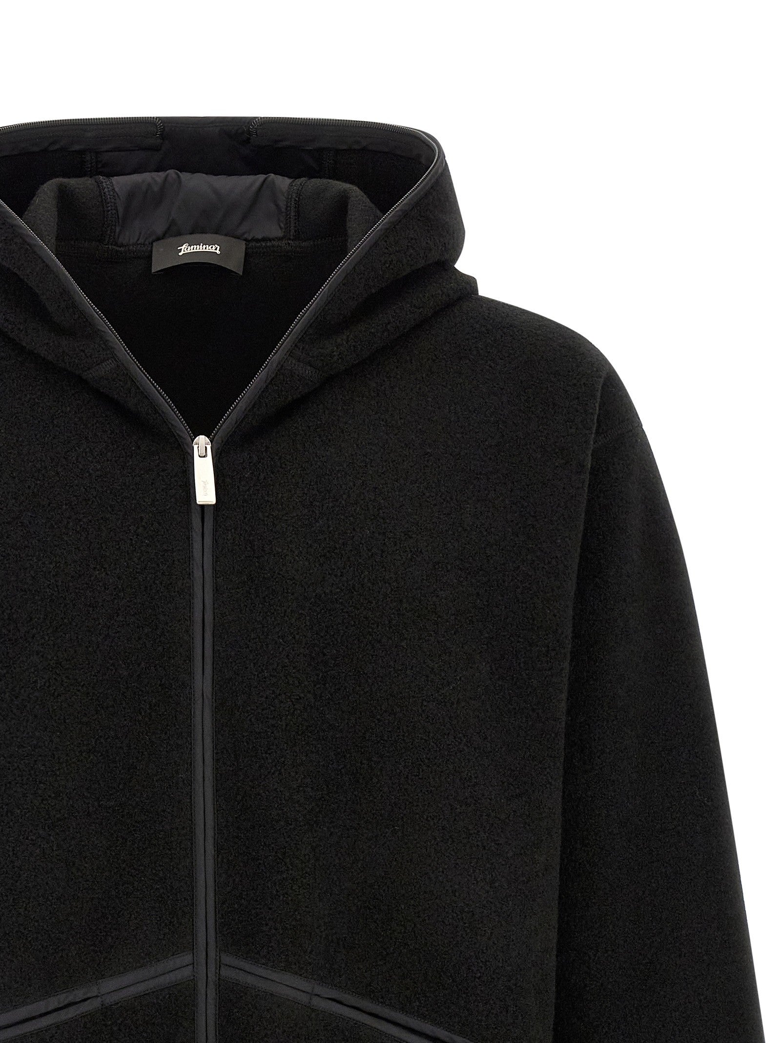 Laminar Soft Hooded Jacket Black