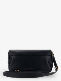 Pinko Women's Soft Horizontal Leather Crossbody Bag Black