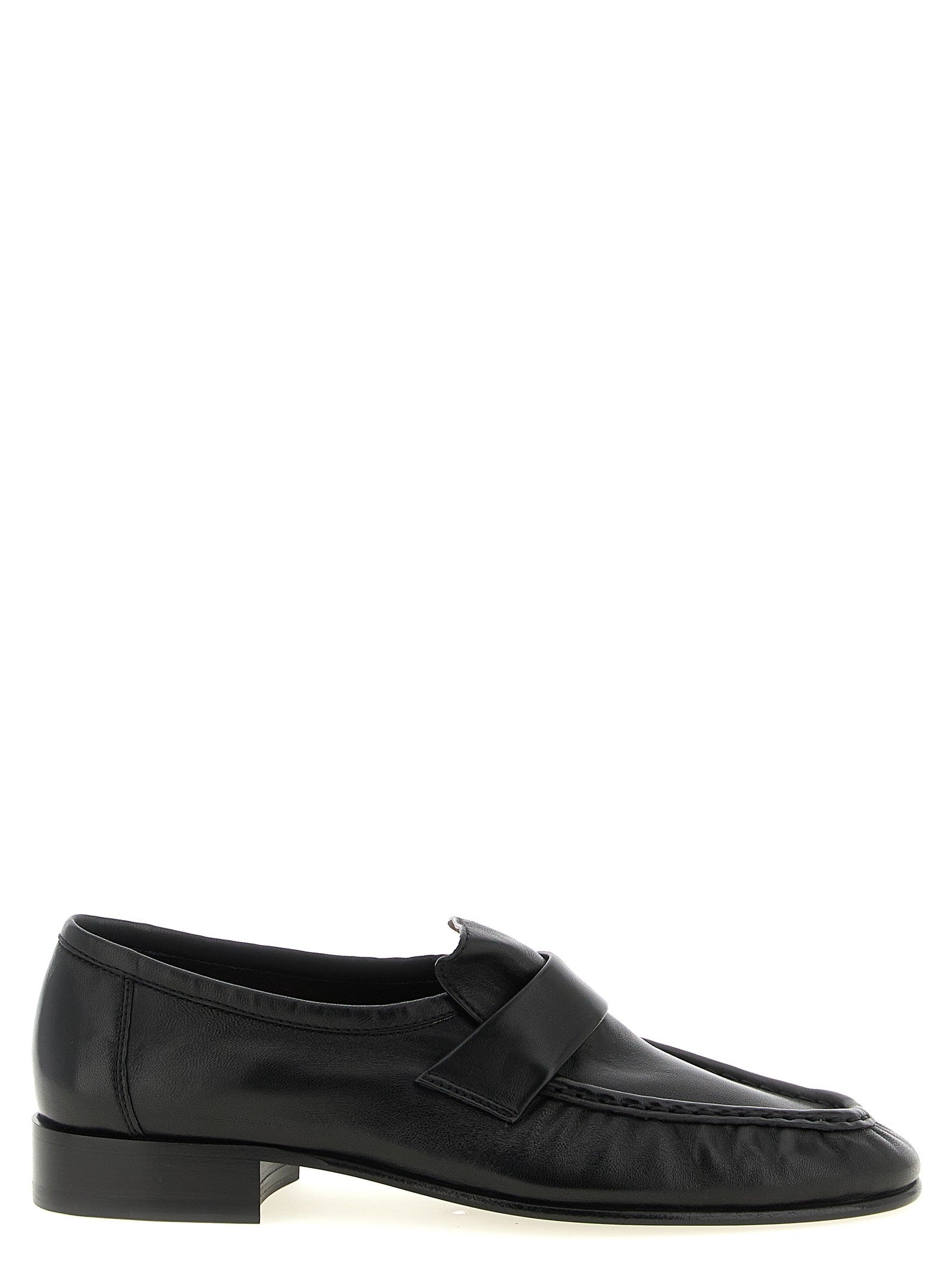 The Row Soft Loafer Loafers Black