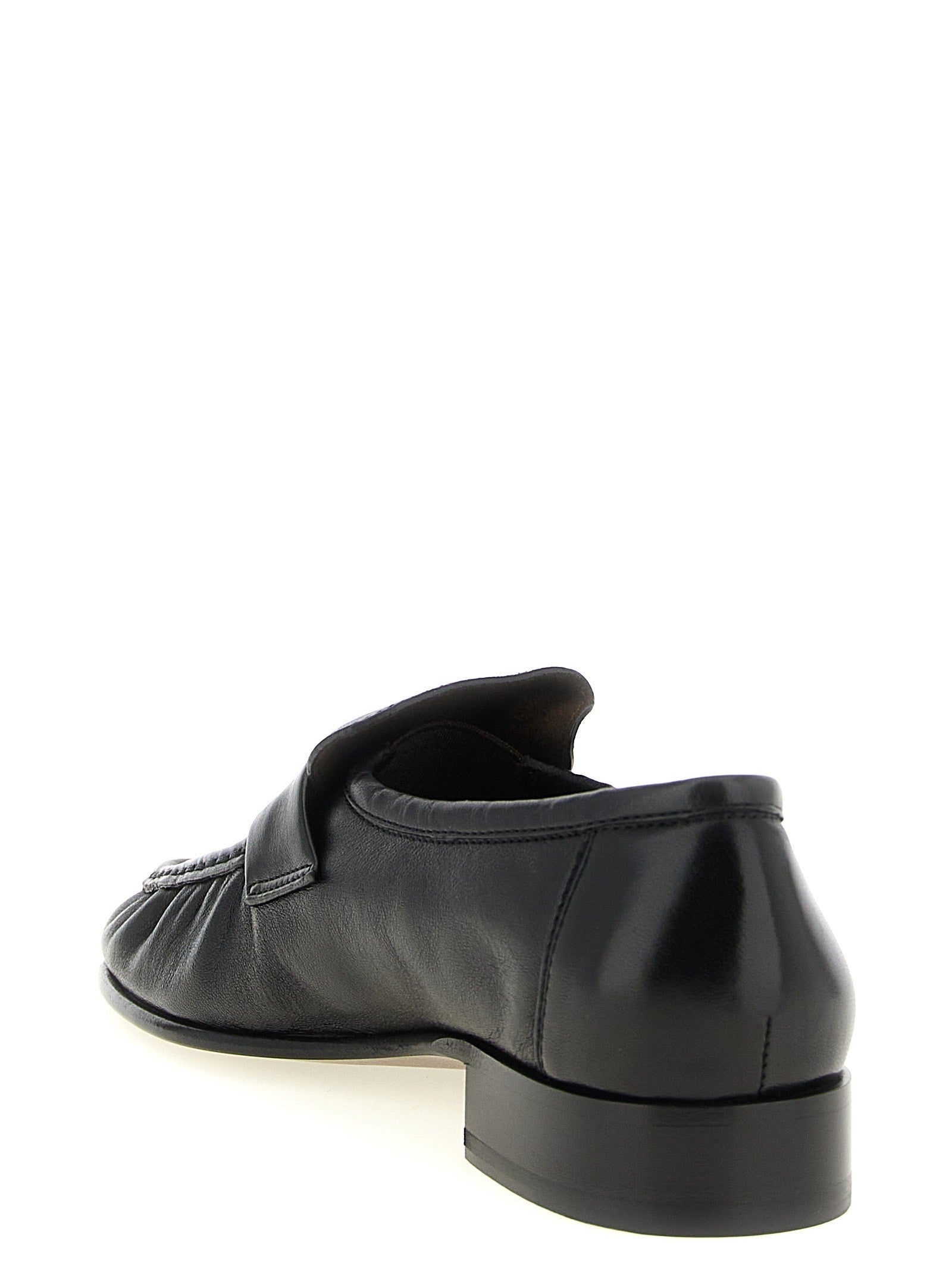 The Row Soft Loafer Loafers Black