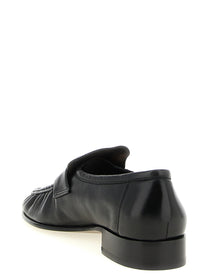 The Row Soft Loafer Loafers Black