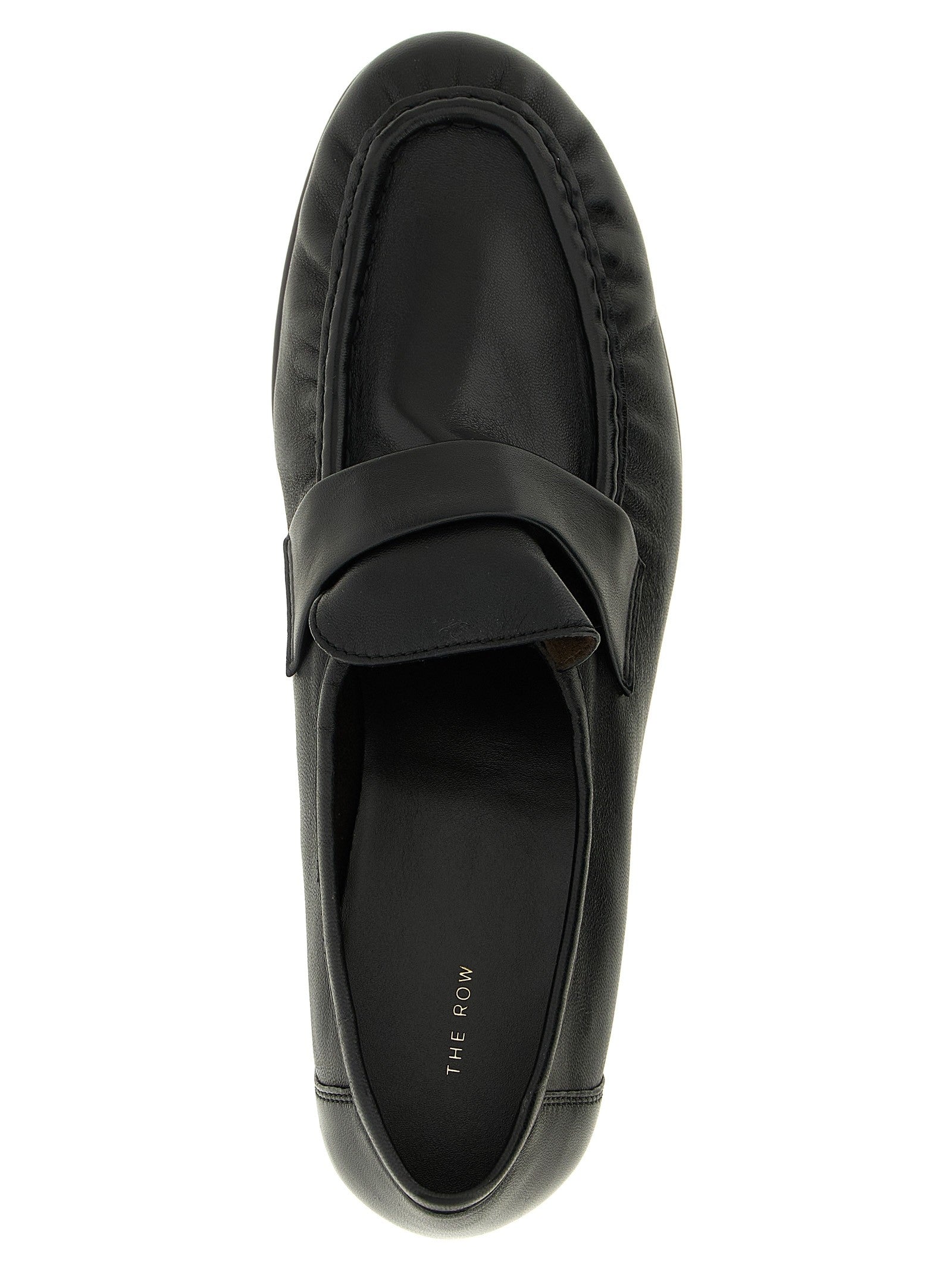 The Row Soft Loafer Loafers Black
