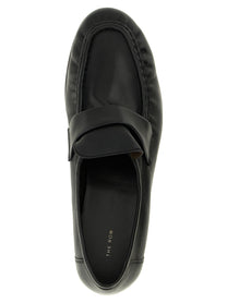 The Row Soft Loafer Loafers Black