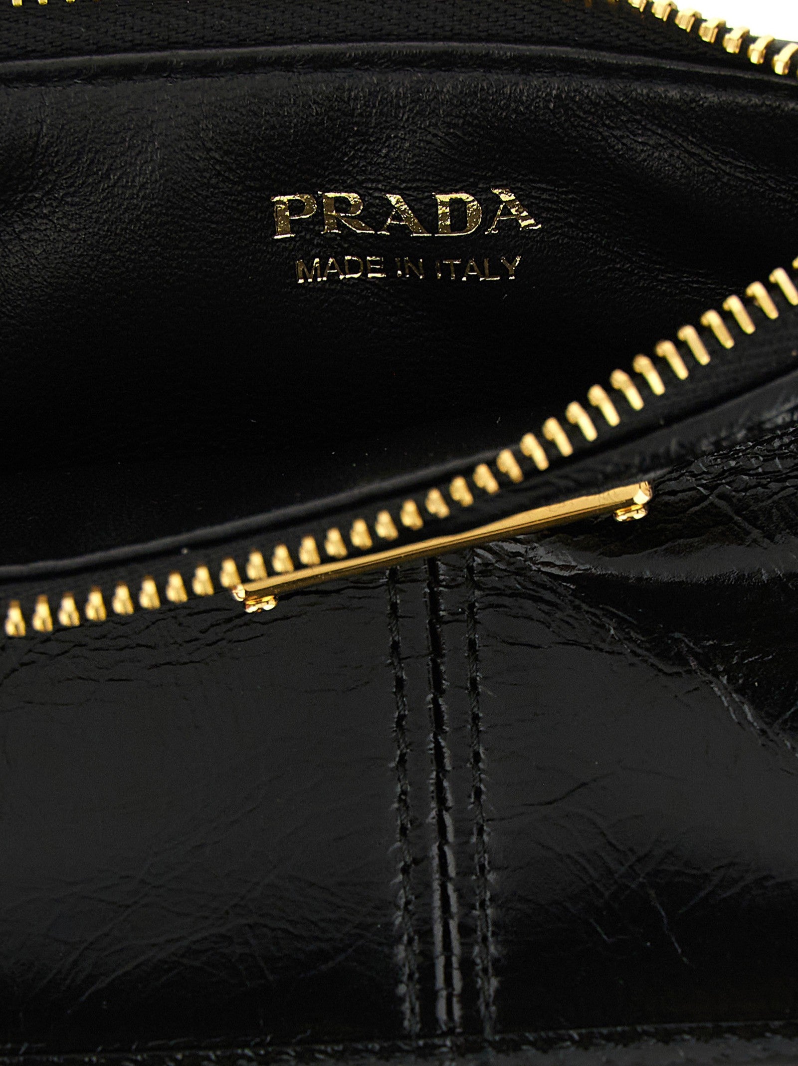 PRADA Soft Lux Cardholder Black