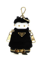 PRADA Soft Robot Bag Pendant Black