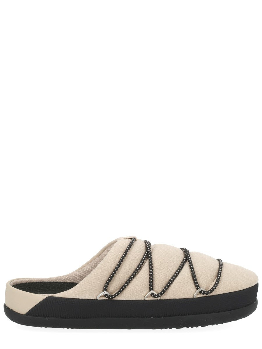 Moon Boot Women's Soft Slipper Shoe Beige Moon Boot