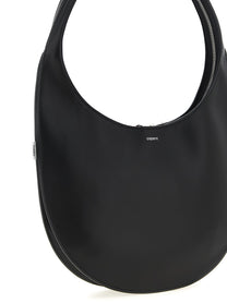 Coperni Soft Swipe Medium Shoulder Bag Black