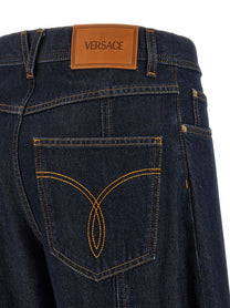 Versace Soft Wash Jeans Blue