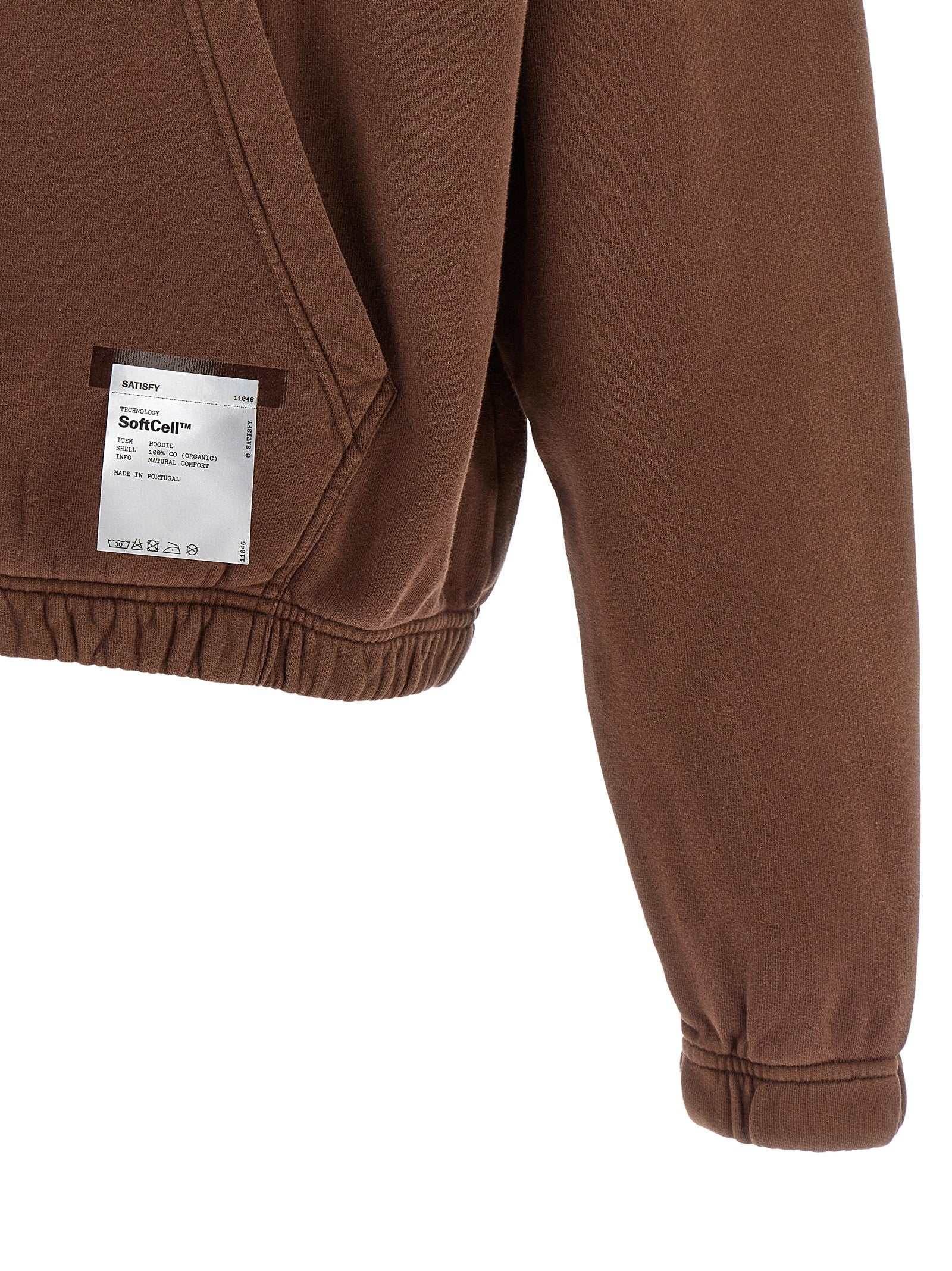 SATISFY Softcell Hoodie Brown