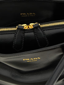 PRADA Softy Lux Handbag Black