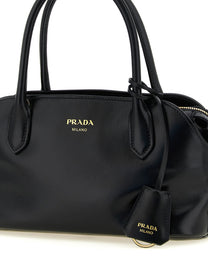 PRADA Softy Lux Handbag Black