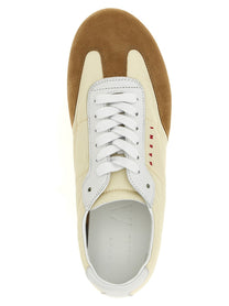 Marni Softy Soccer Sneakers Gold