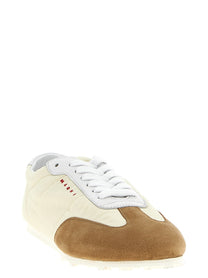 Marni Softy Soccer Sneakers Gold