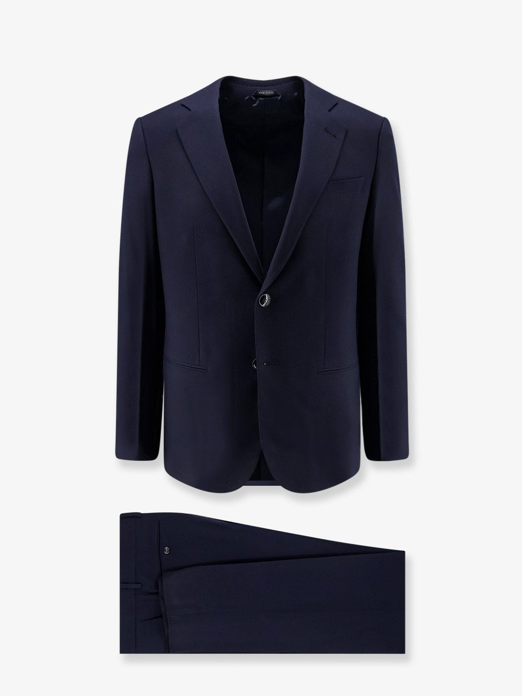 Giorgio Armani Men's Soho Line Super 160s Virgin Wool Suit Blue