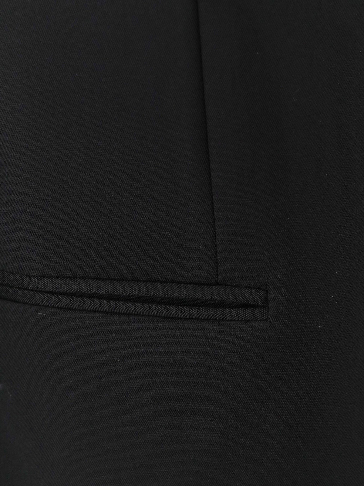 Giorgio Armani Men's Soho Line Super 160s Virgin Wool Suit Black, view 3