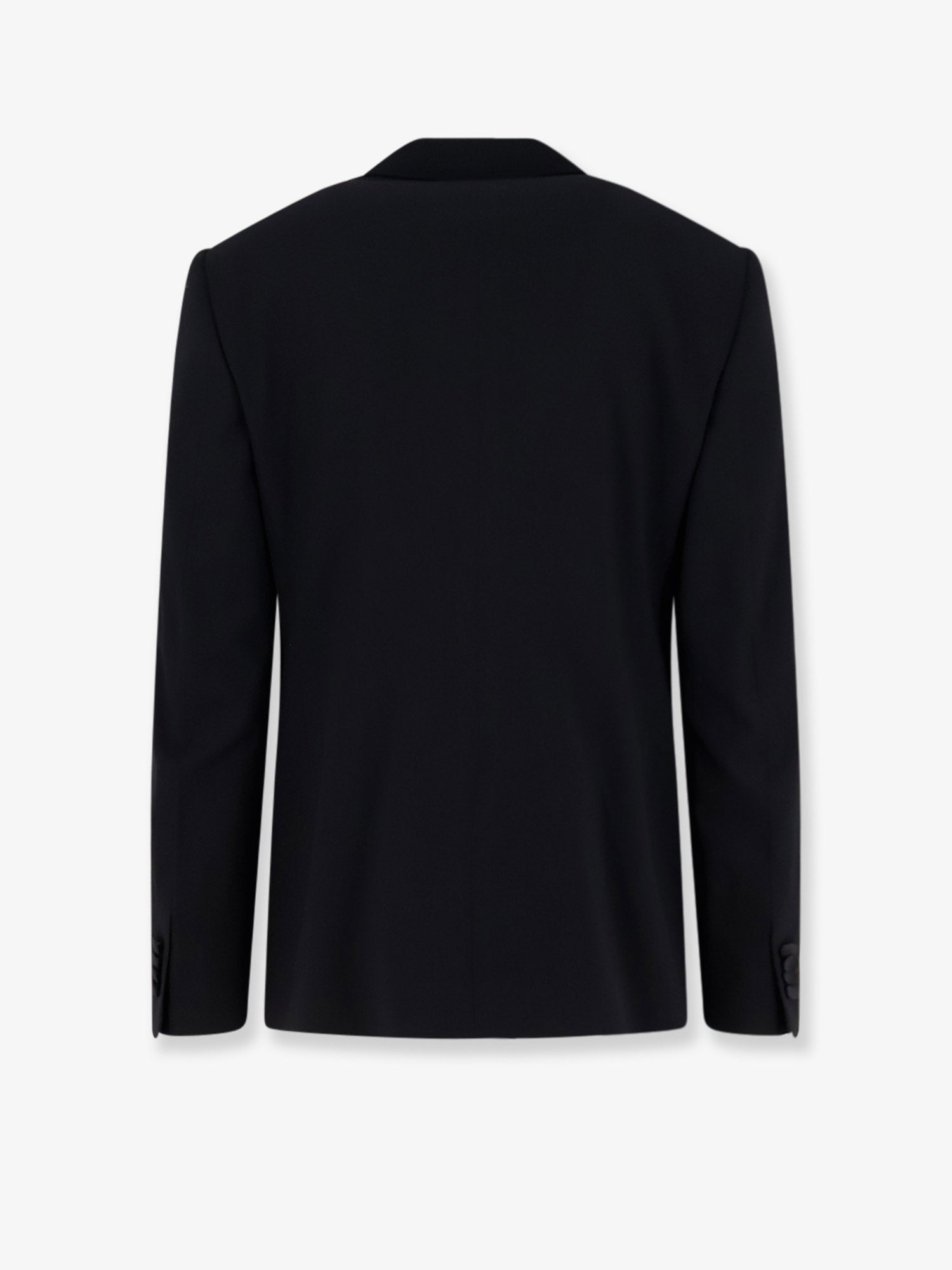 Giorgio Armani Men's Soho Virgin Wool Tuxedo Blazer Black