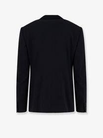 Giorgio Armani Men's Soho Virgin Wool Tuxedo Blazer Black