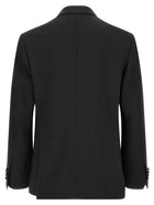 Lardini Soireé Smoking Dress Black, view 2