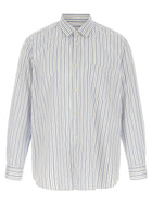 Comme Des Garcons Shirt Solid Color Insert Shirt Gold