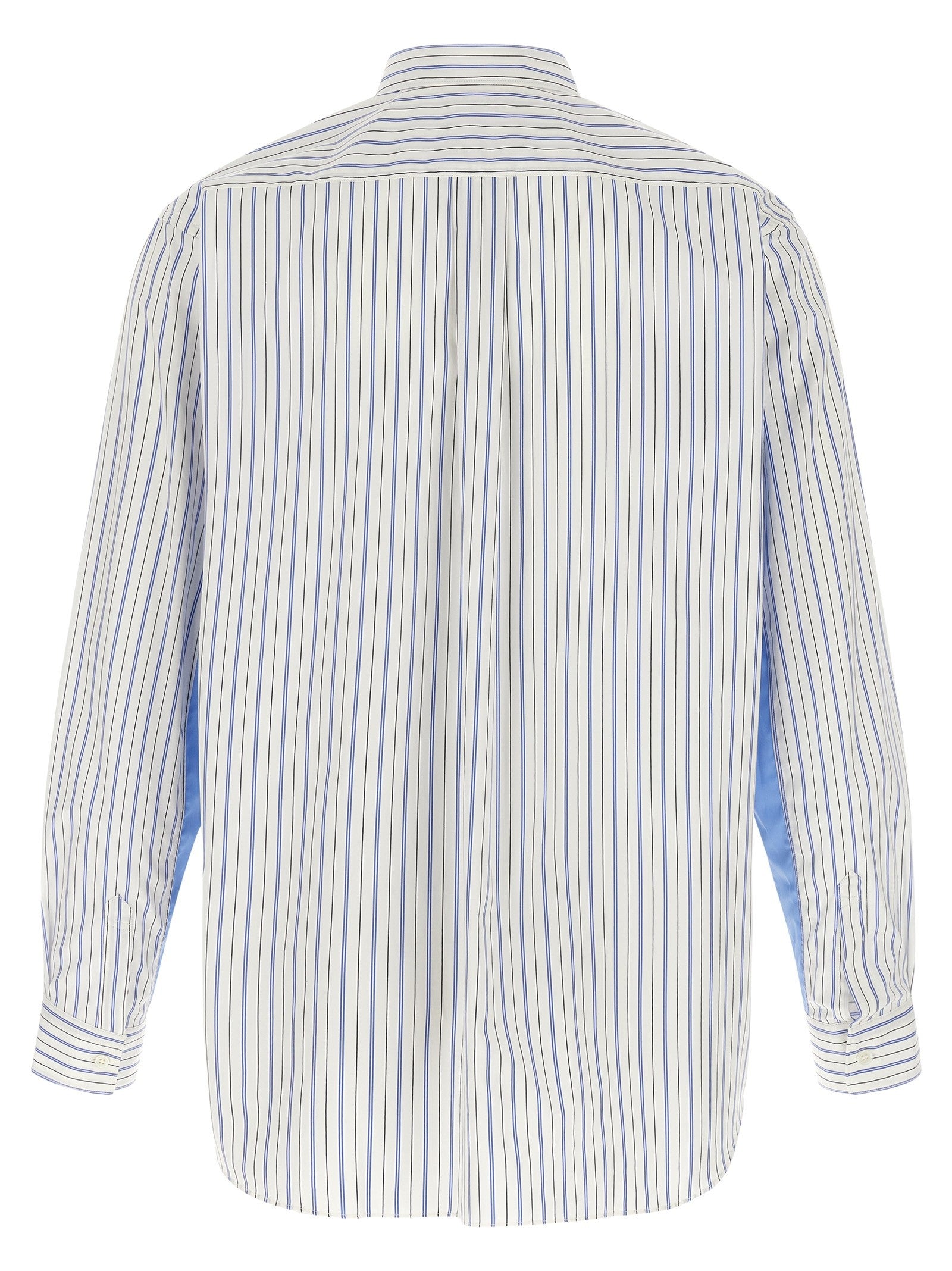 Comme Des Garcons Shirt Solid Color Insert Shirt Gold