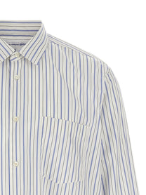 Comme Des Garcons Shirt Solid Color Insert Shirt Gold