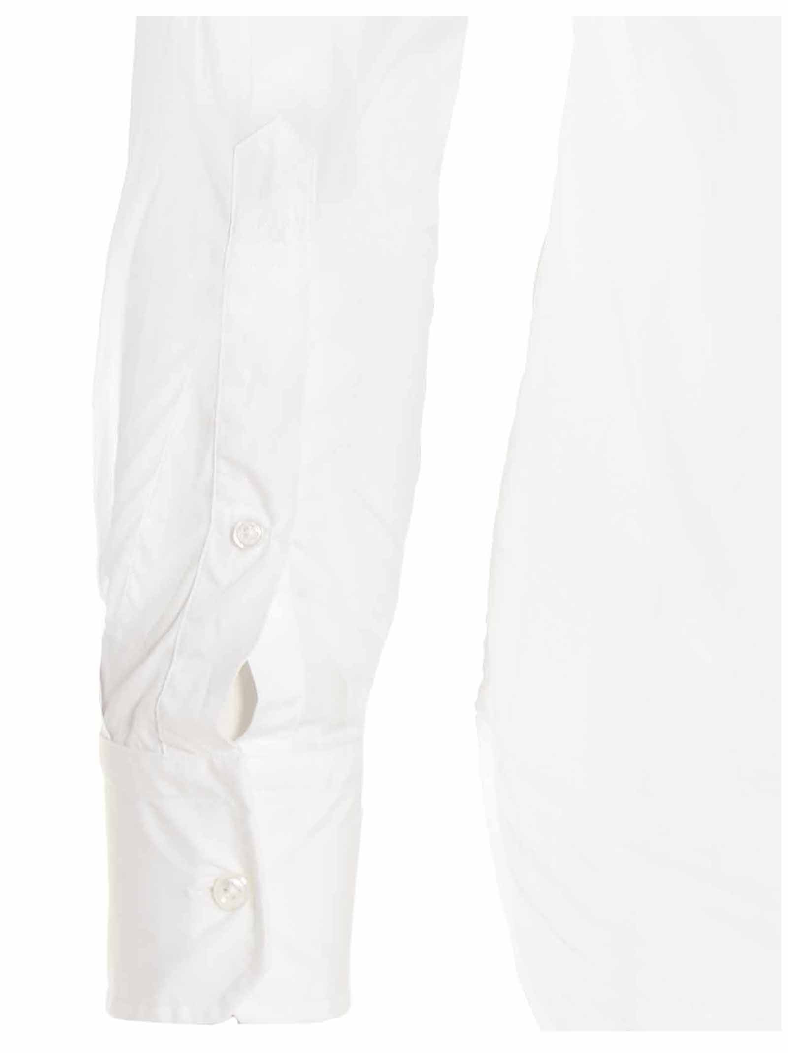 Thom Browne Solid Poplin Shirt White