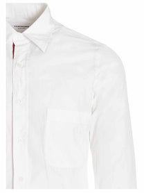 Thom Browne Solid Poplin Shirt White