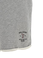 Brunello Cucinelli Solomei Athletic Club Bermuda Shorts Grey, view 5