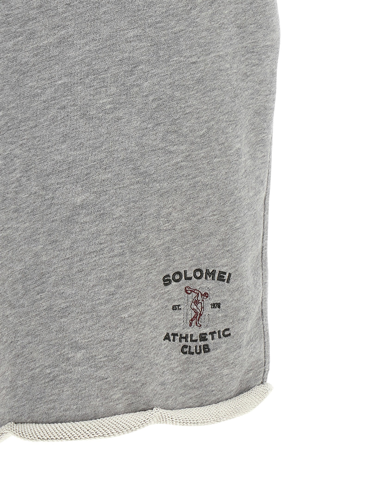 Brunello Cucinelli Solomei Athletic Club Bermuda Shorts Grey, view 5