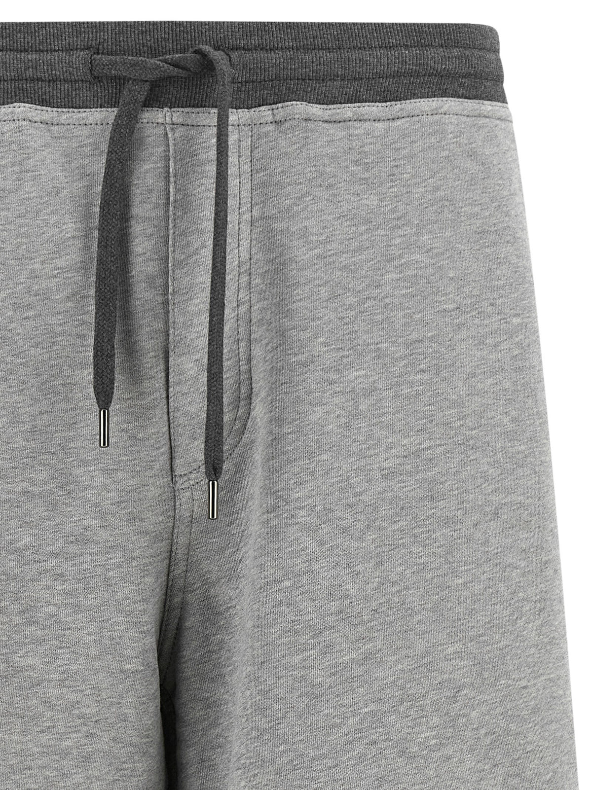 Brunello Cucinelli Solomei Athletic Club Bermuda Shorts Grey, view 3
