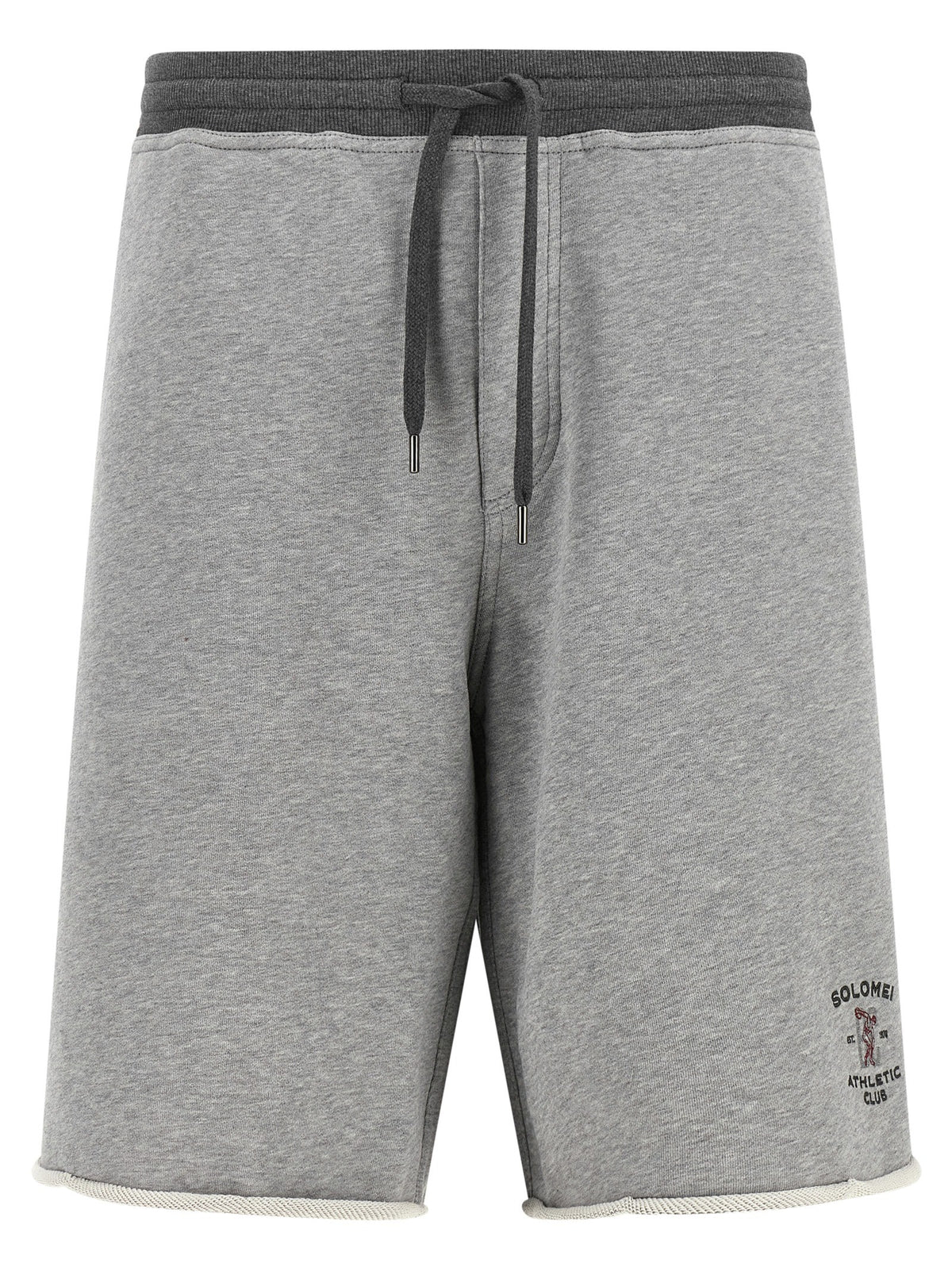 Brunello Cucinelli Solomei Athletic Club Bermuda Shorts Grey