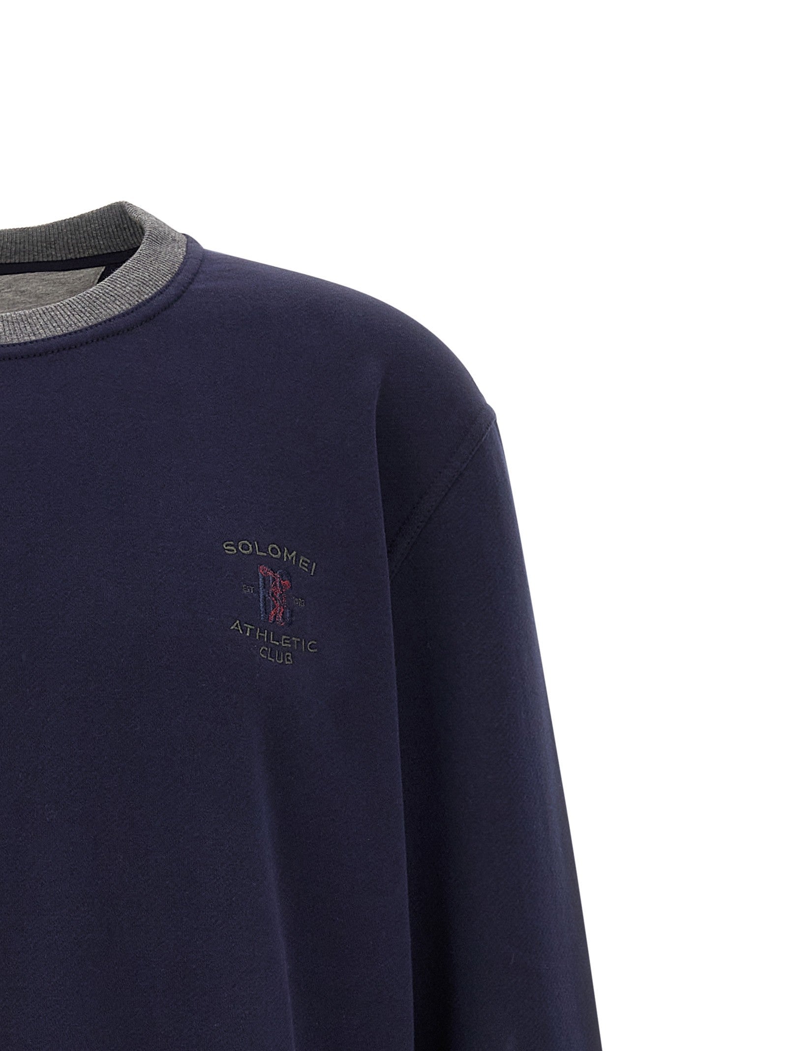 Brunello Cucinelli Solomei Athletic Club Sweatshirt Blue