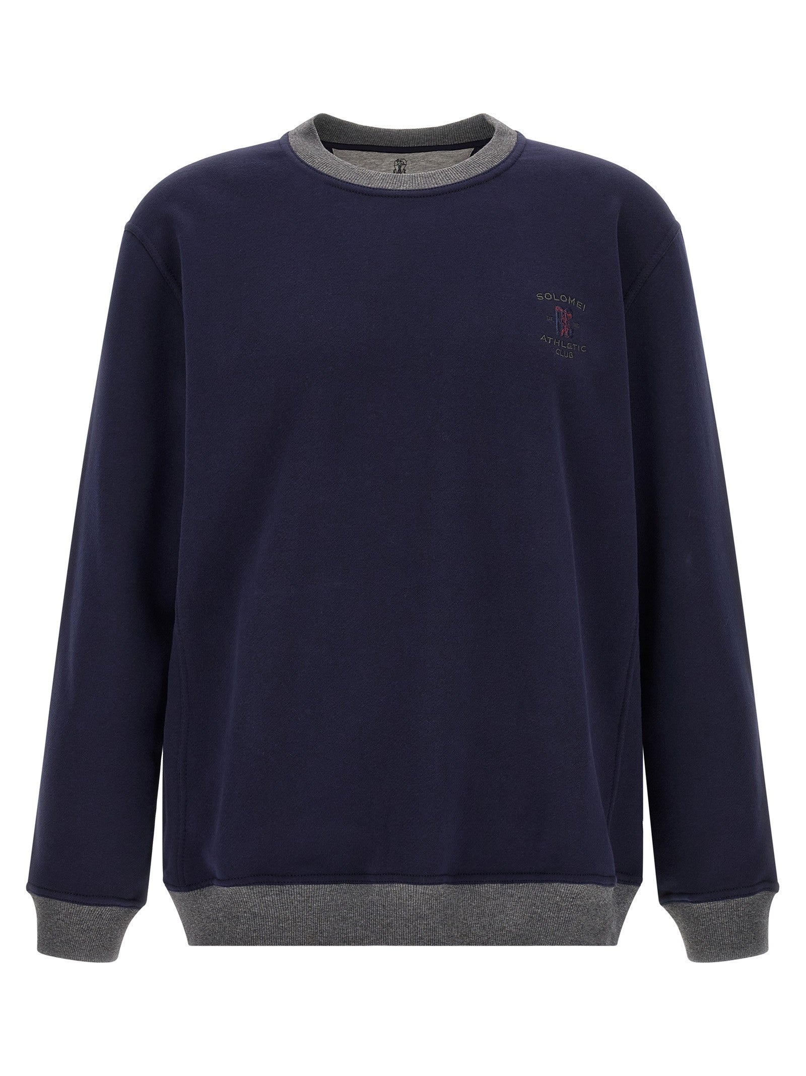 Brunello Cucinelli Solomei Athletic Club Sweatshirt Blue