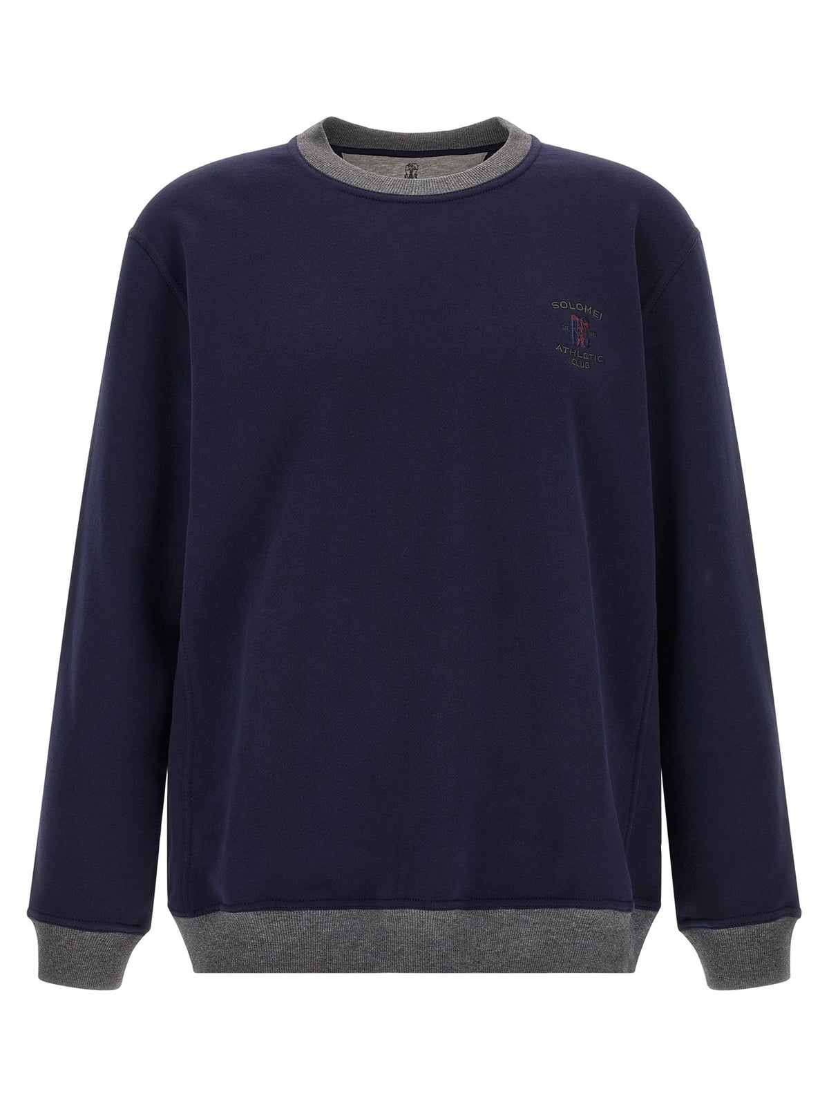 Brunello Cucinelli Solomei Athletic Club Sweatshirt Blue