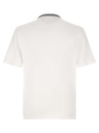 Brunello Cucinelli Solomei Athletic Club Shirt White, view 2