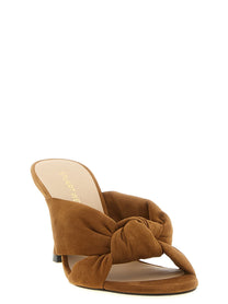Stuart Weitzman Soplaya Slides Brown