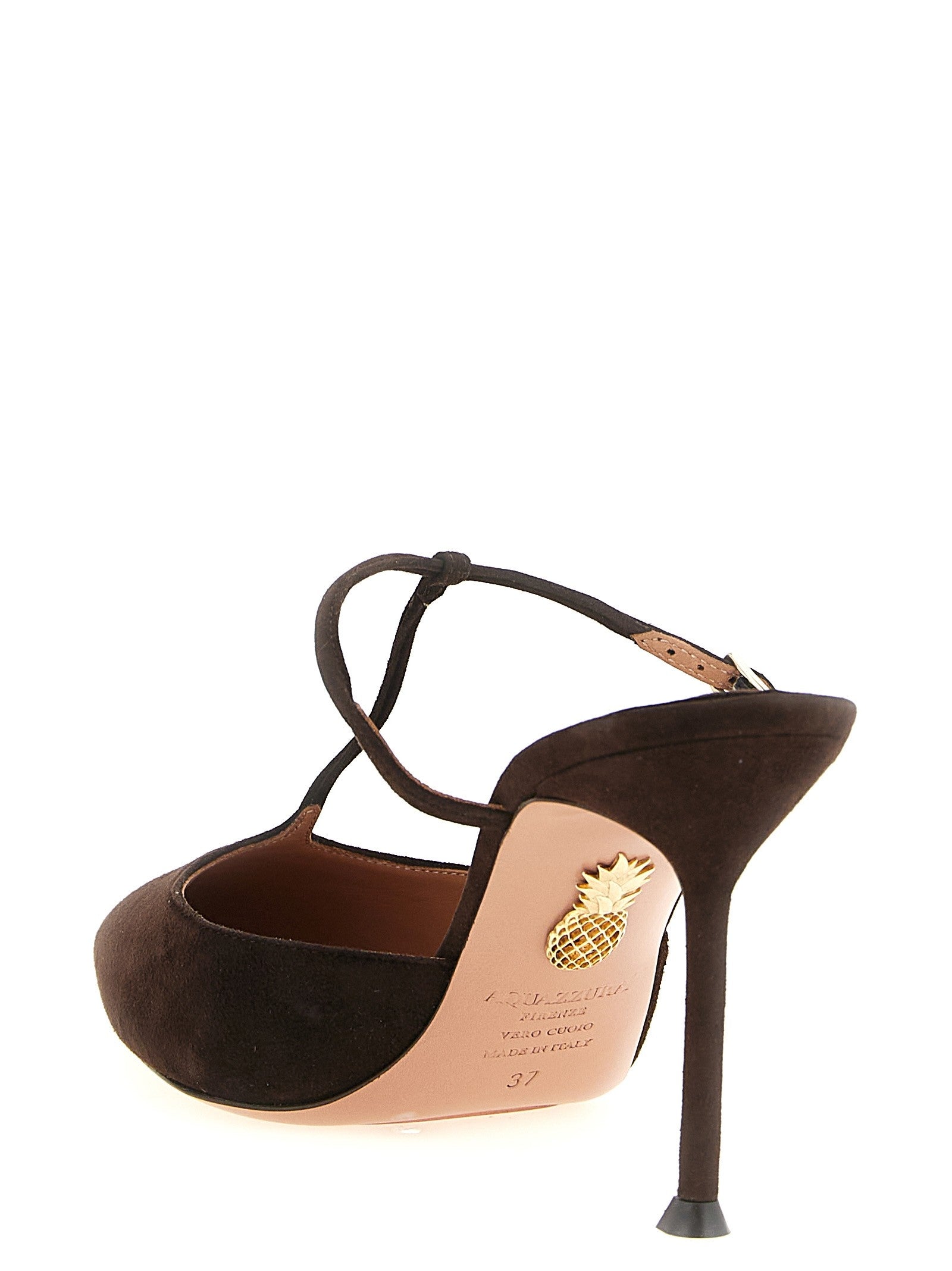 Aquazzura Sorbonne Mules Brown